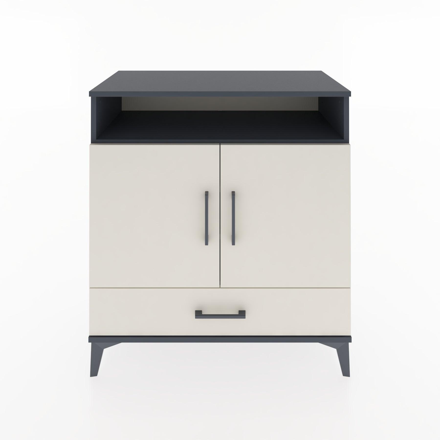 Woodntry Modular Dresser Anthracite 88x44x84 cm Functional F61-2