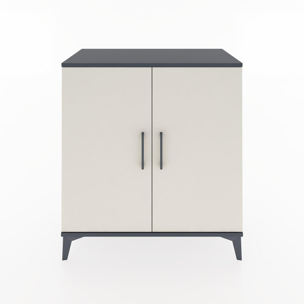 Woodntry Modüler Şifonyer Antrasit 88x44x84 cm Kapaklı K87-2