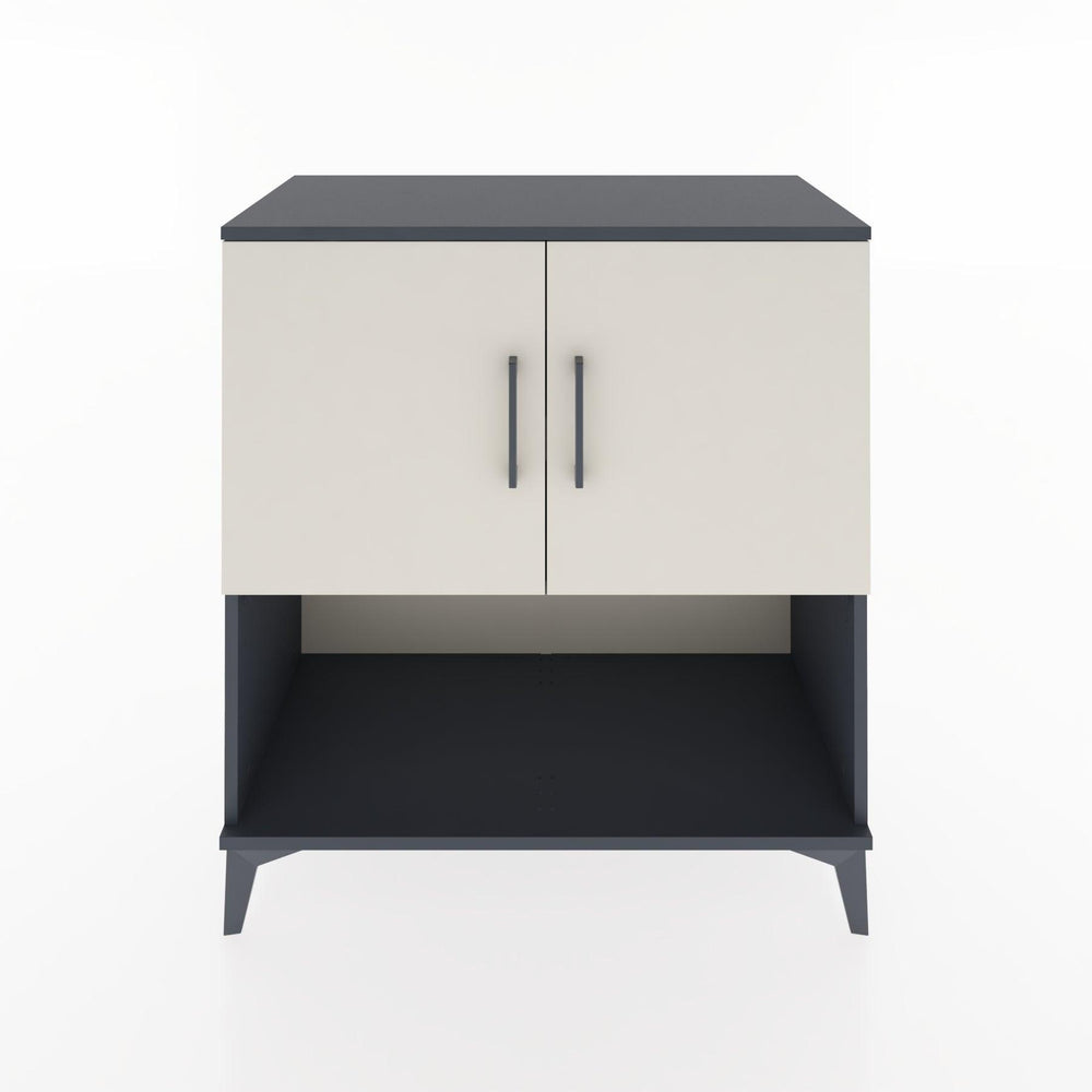 Woodntry Modular Dresser Anthracite 88x44x84 cm with Cover and Shelf KR44-2