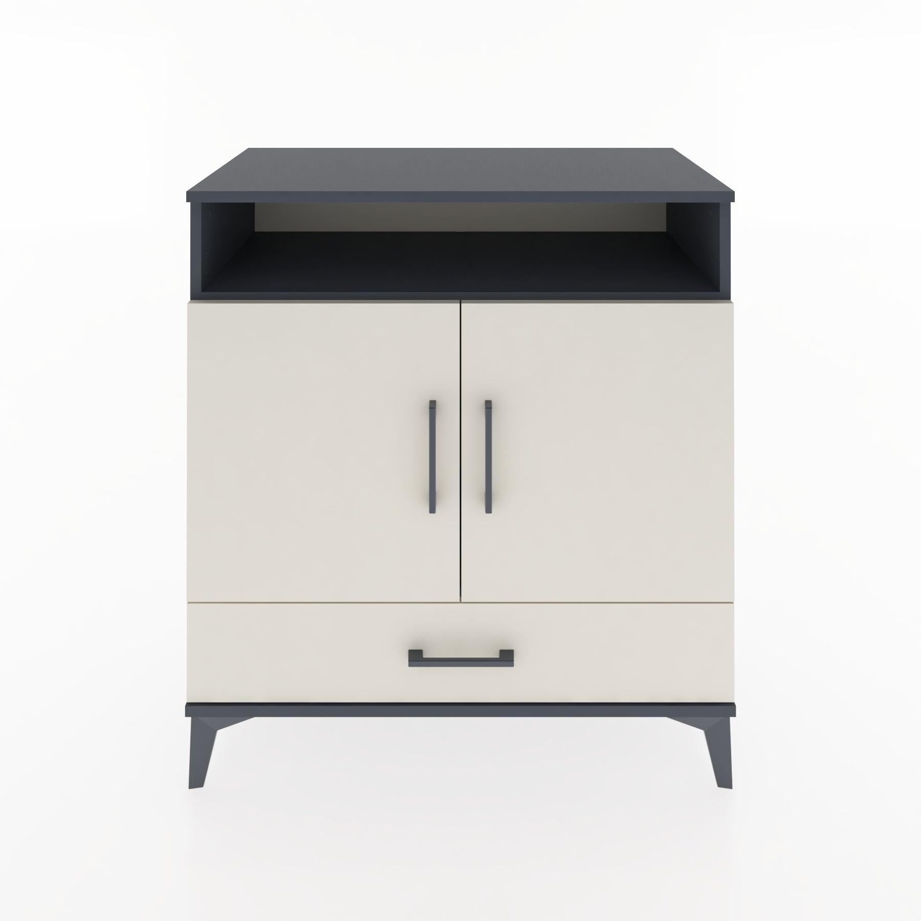 Woodntry Modular Dresser Anthracite 88x44x84 cm Functional F63-2