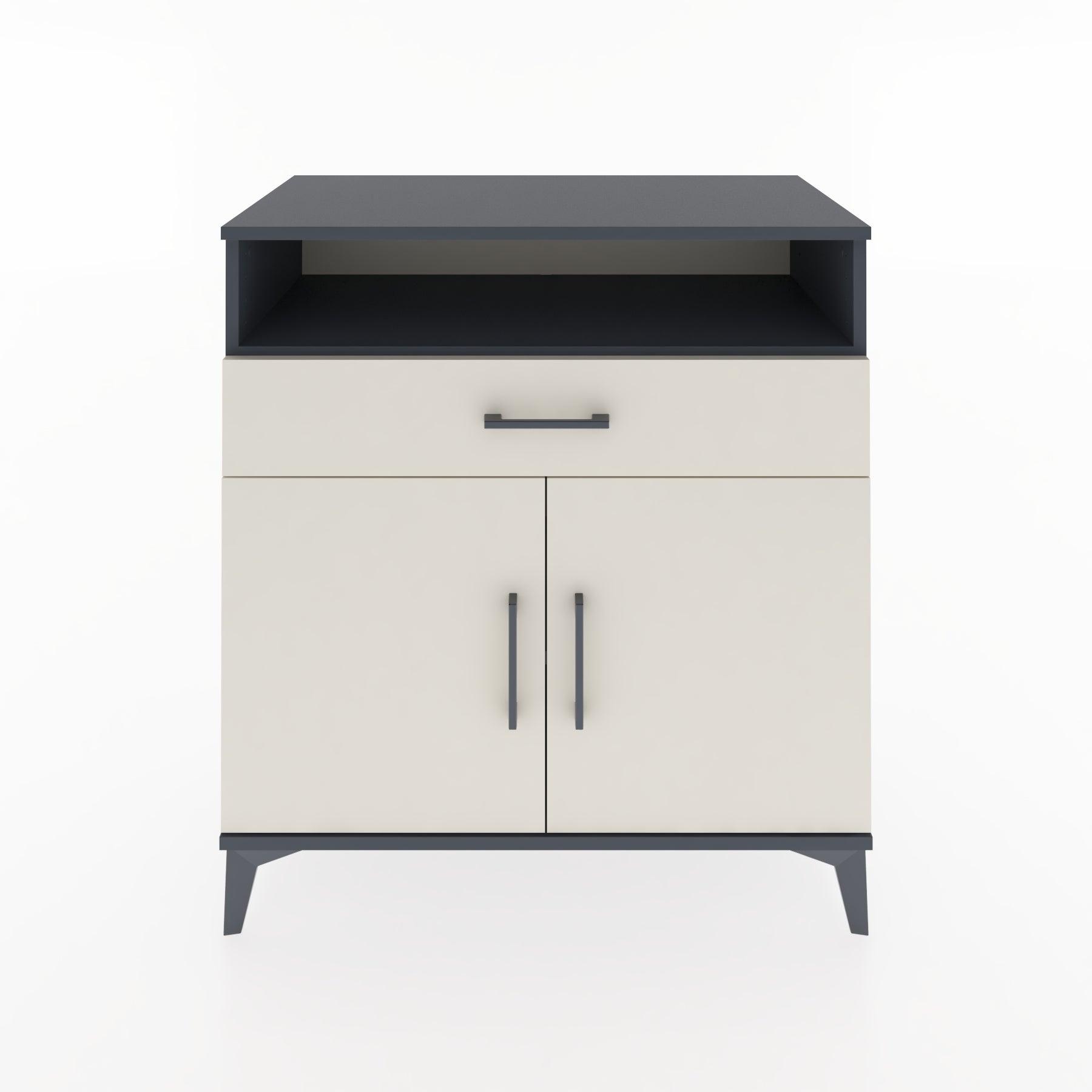 Woodntry Modular Dresser Anthracite 88x44x84 cm Functional F35-2
