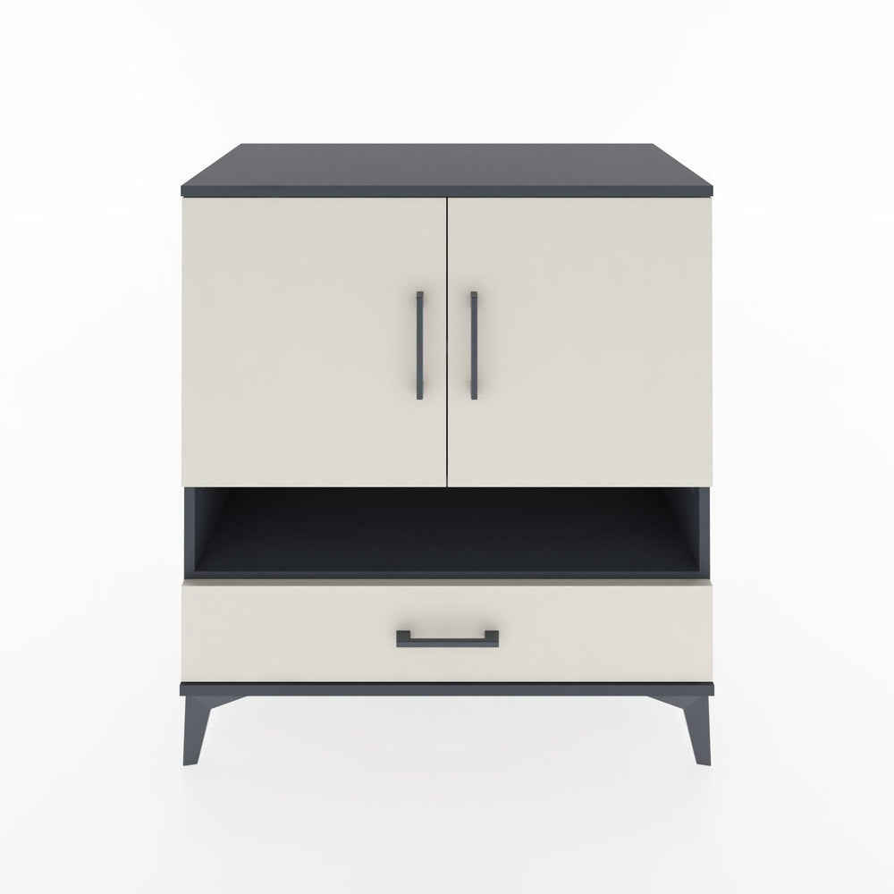 Woodntry Modular Dresser Anthracite 88x44x84 cm Functional F29-2