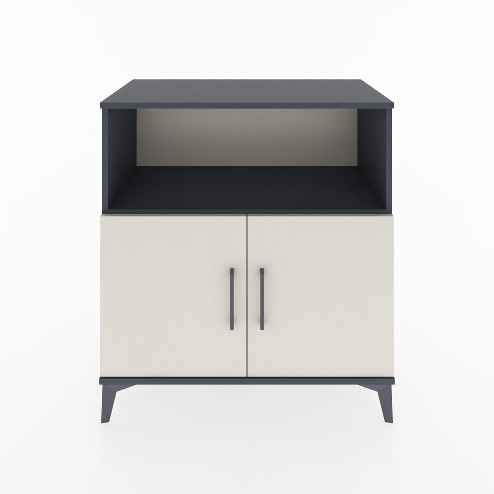 Woodntry Modular Dresser Anthracite 88x44x84 cm with Cover and Shelf KR42-2