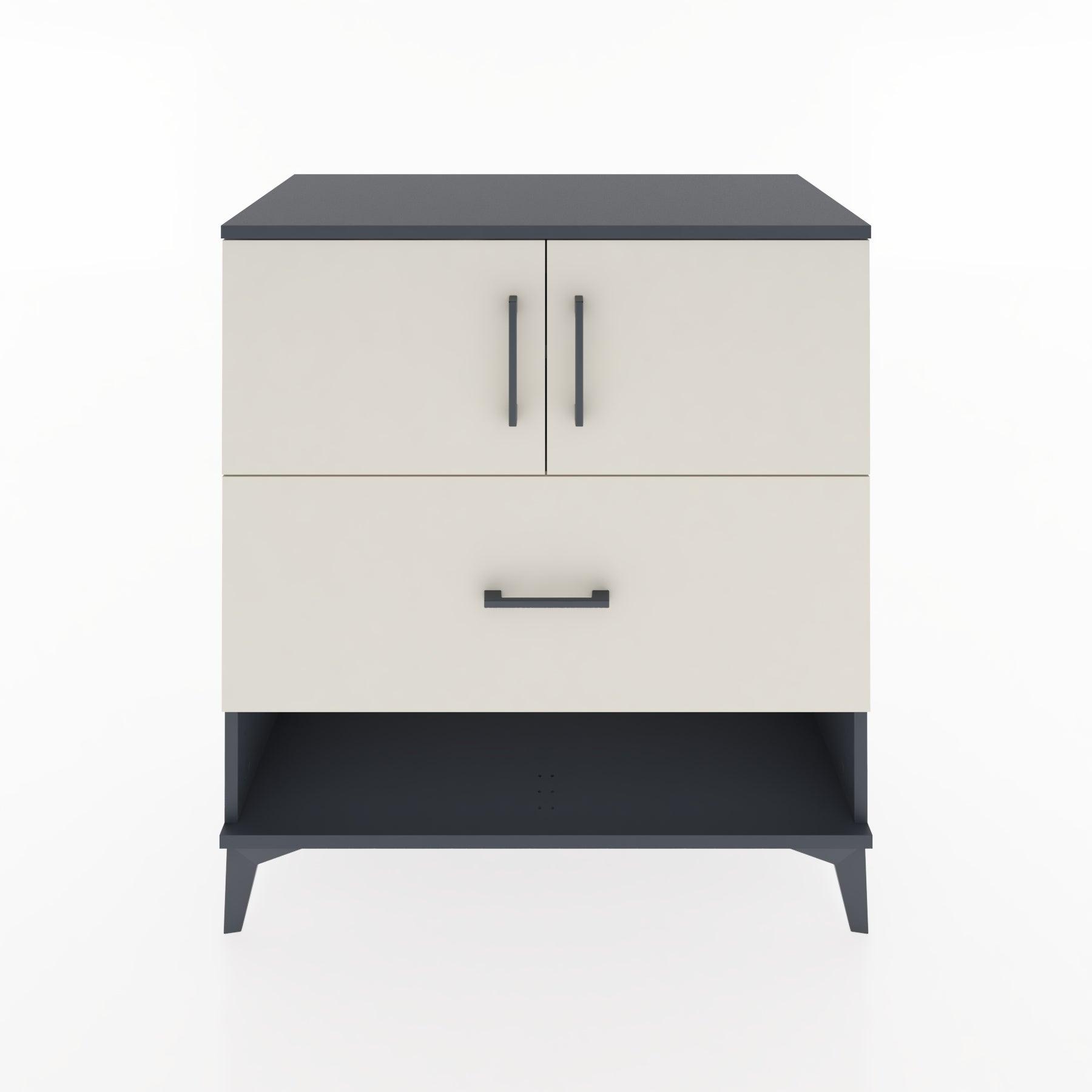 Woodntry Modular Dresser Anthracite 88x44x84 cm Functional F119-2