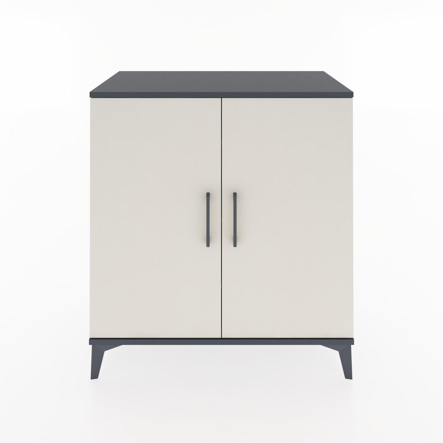 Woodntry Modular Dresser Anthracite 88x44x84 cm with Cover K88-2