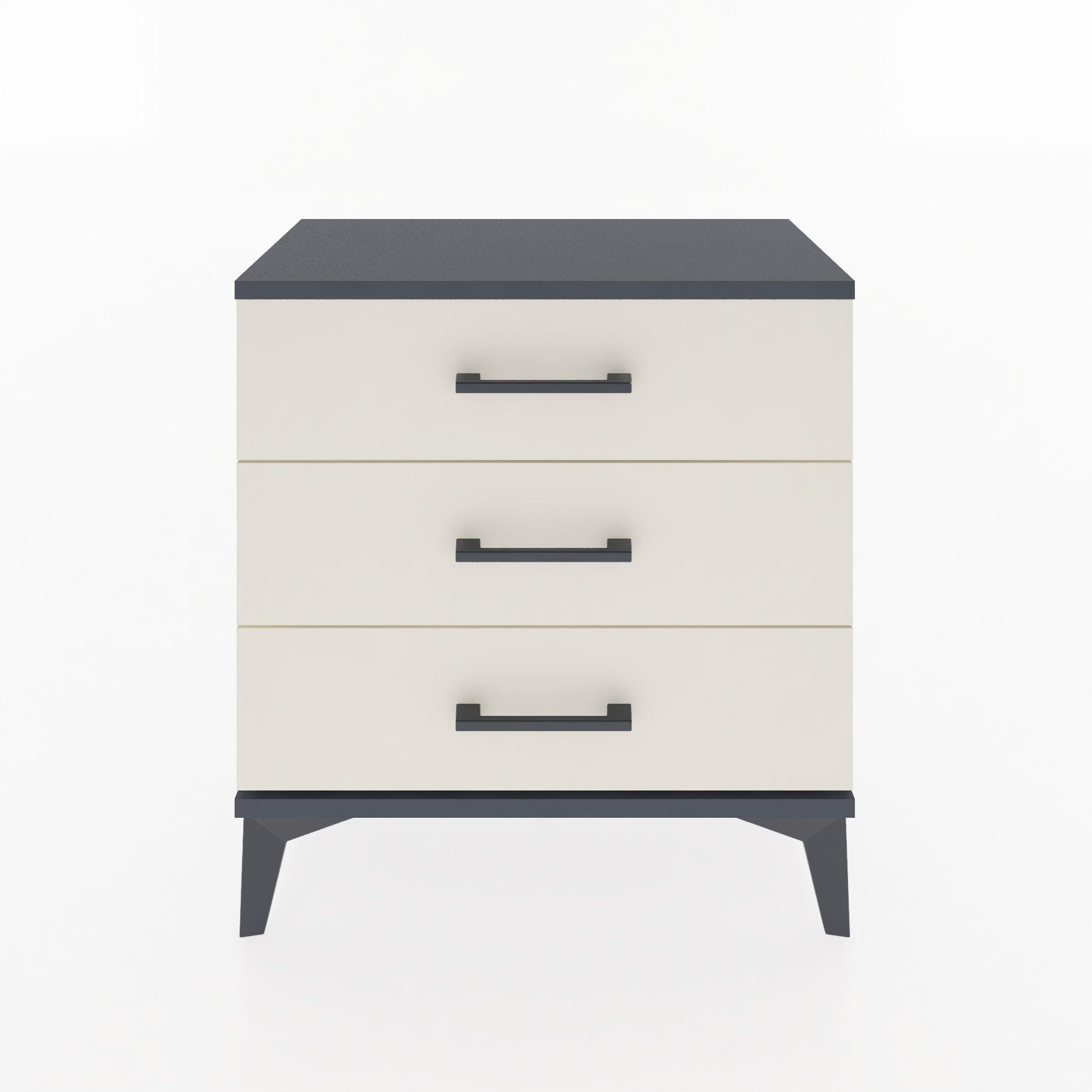Woodntry Modular Nightstand Anthracite 60x30x52 cm Drawer C1-2