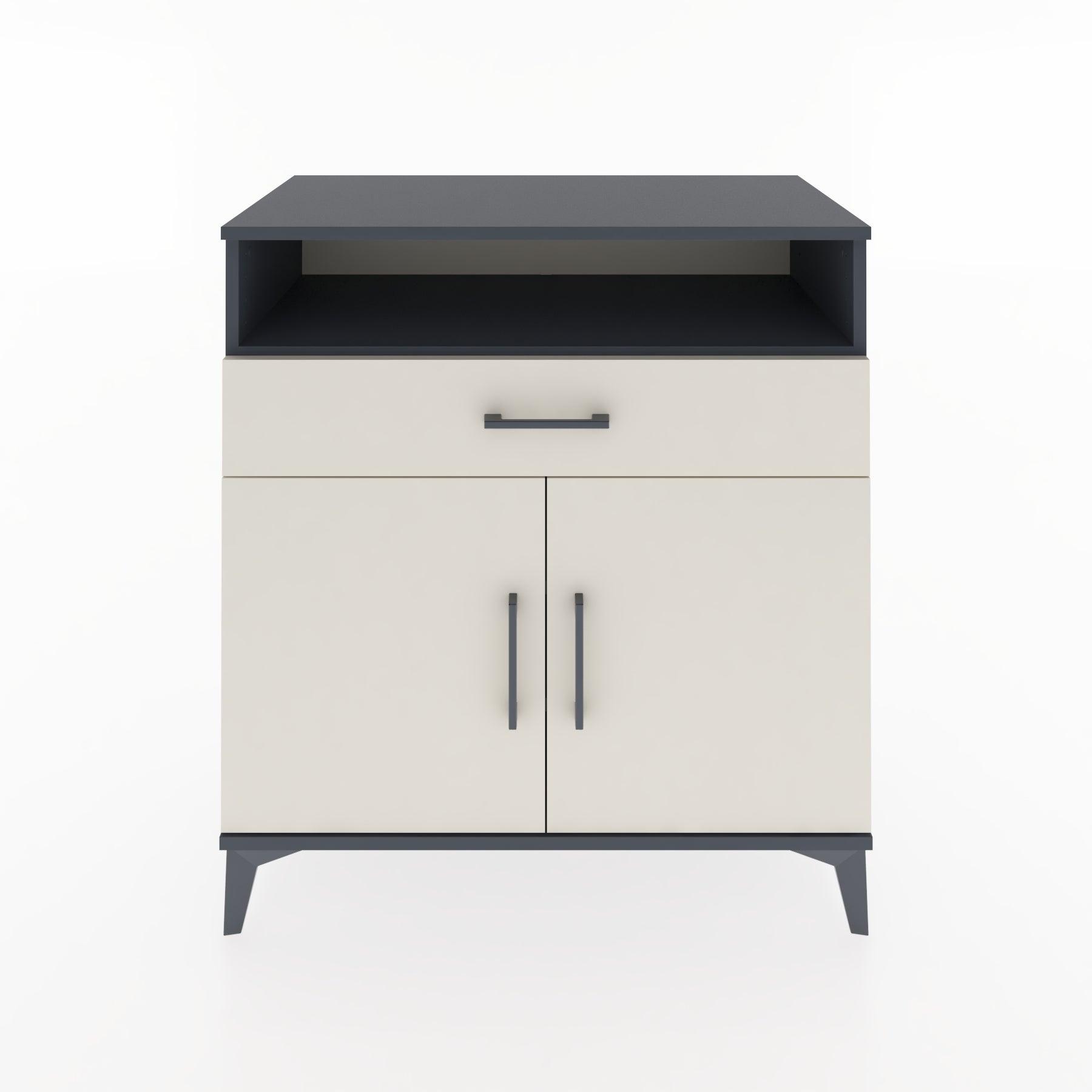 Woodntry Modular Dresser Anthracite 88x44x84 cm Functional F34-2