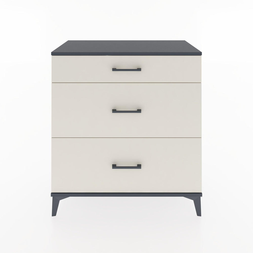 Woodntry Modüler Şifonyer Antrasit 88x44x84 cm Çekmeceli C5-2