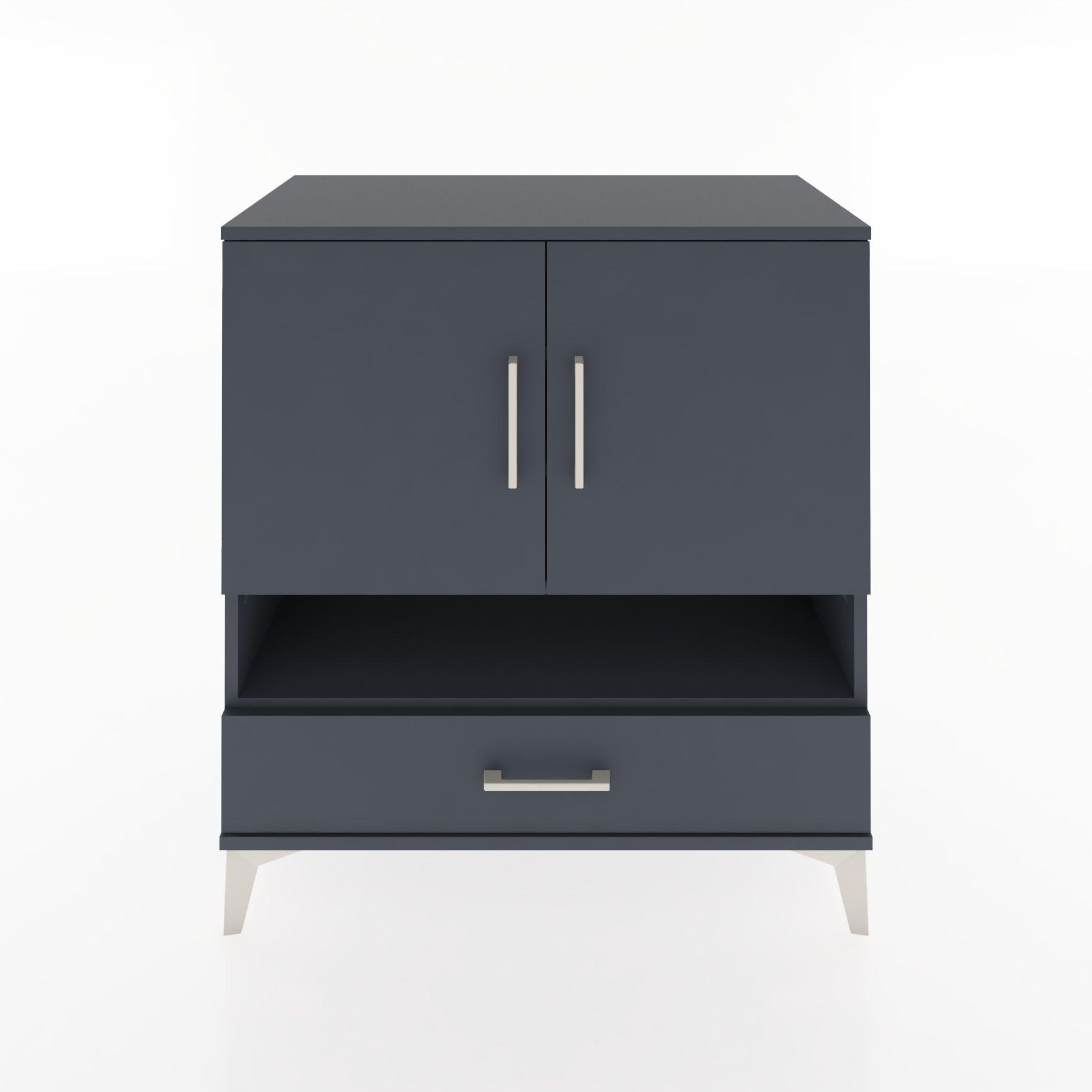 Woodntry Modular Dresser Anthracite 88x44x84 cm Functional F28-2