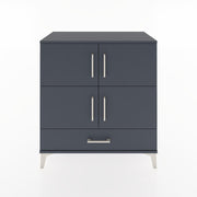 Woodntry Modular Dresser Anthracite 88x44x84 cm with Cover and Drawer KC91-2