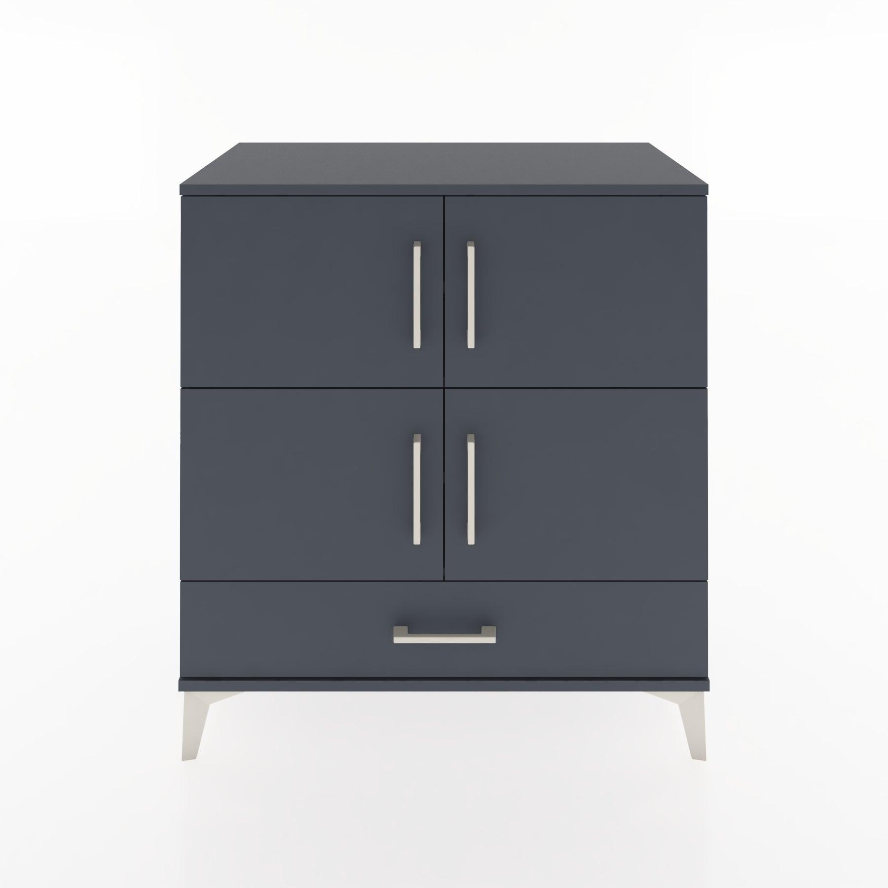 Woodntry Modular Dresser Anthracite 88x44x84 cm with Cover and Drawer KC91-2