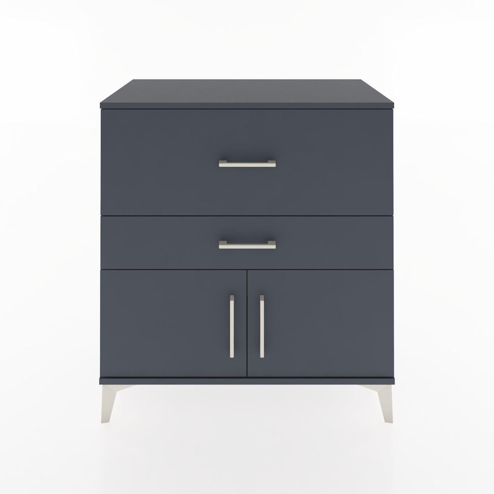 Woodntry Modular Dresser Anthracite 88x44x84 cm with Cover and Drawer KC106-2