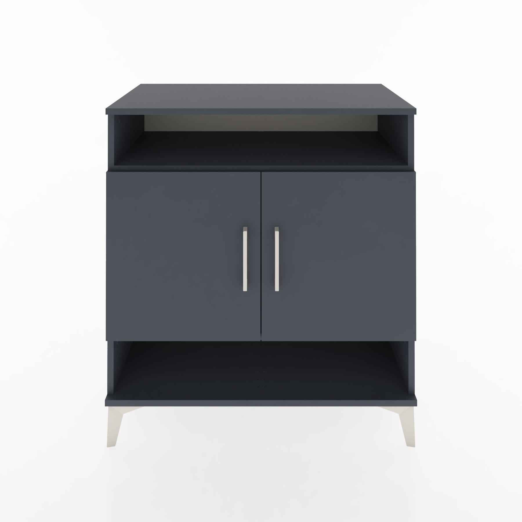 Woodntry Modular Dresser Anthracite 88x44x84 cm with Cover and Shelf KR69-2