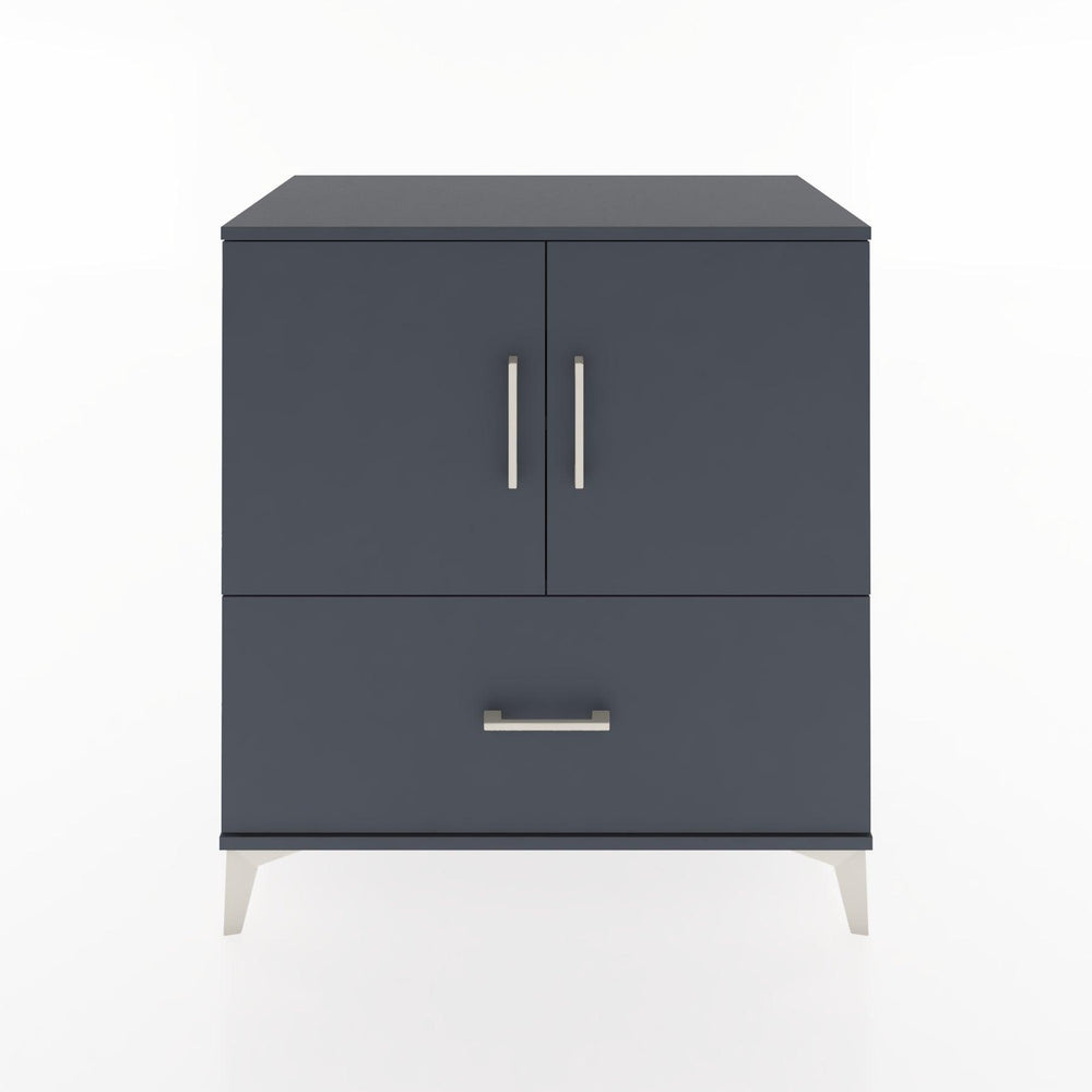 Woodntry Modular Dresser Anthracite 88x44x84 cm with Cover and Drawer KC47-2