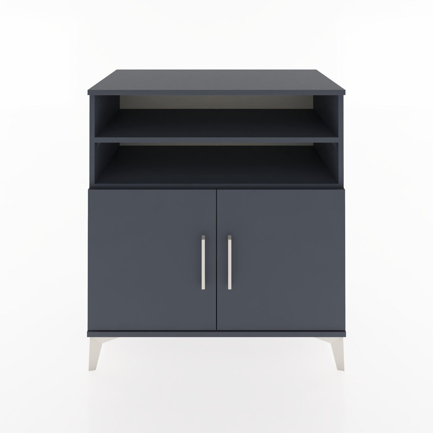 Woodntry Modular Dresser Anthracite 88x44x84 cm with Cover and Shelf KR39-2
