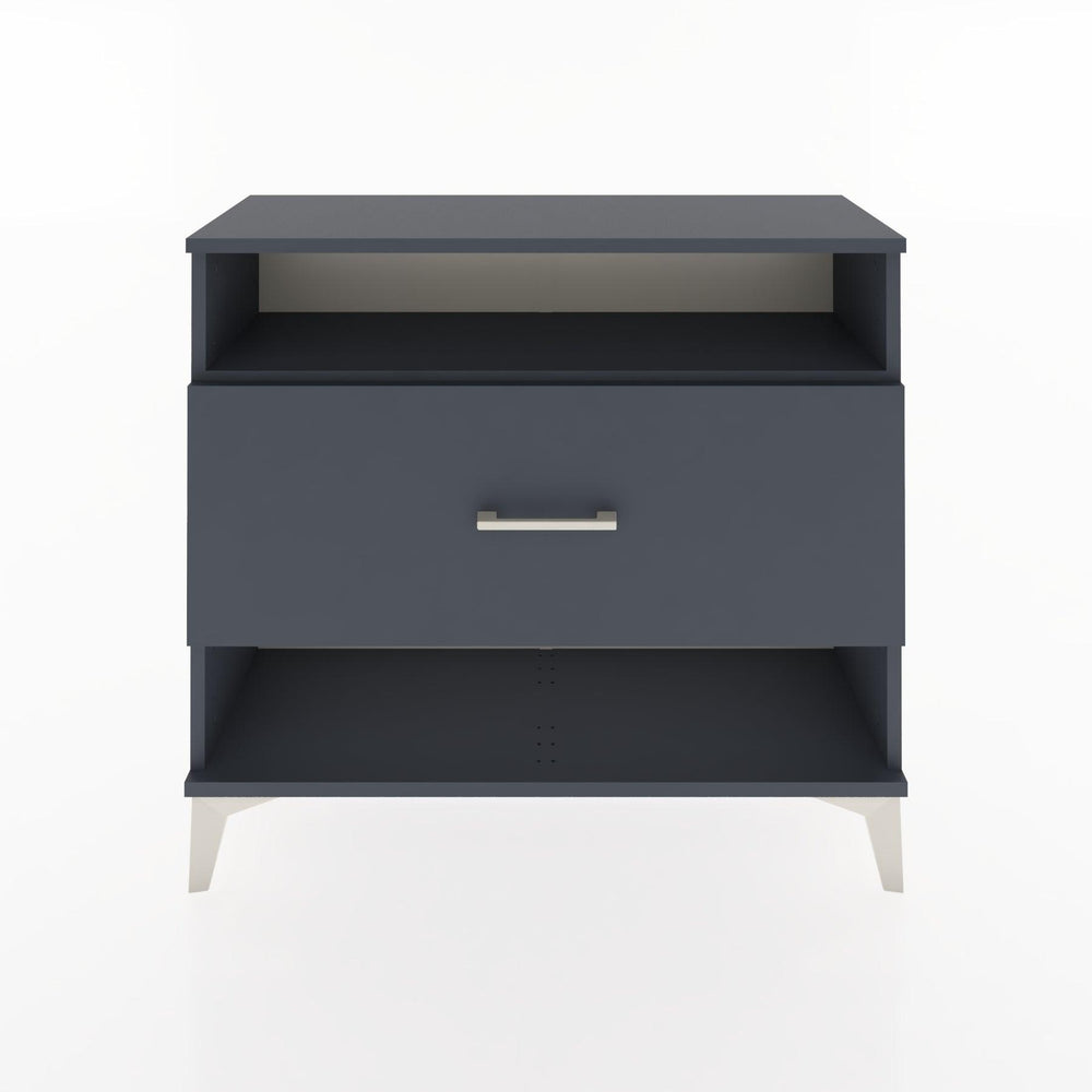 Woodntry Modüler Şifonyer Raf ve Çekmece V2 88x30x68 cm Antrasit - Woodntry