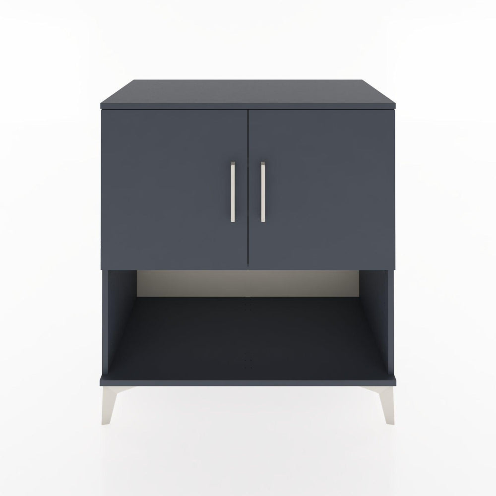 Woodntry Modular Dresser Anthracite 88x44x84 cm with Cover and Shelf KR43-2