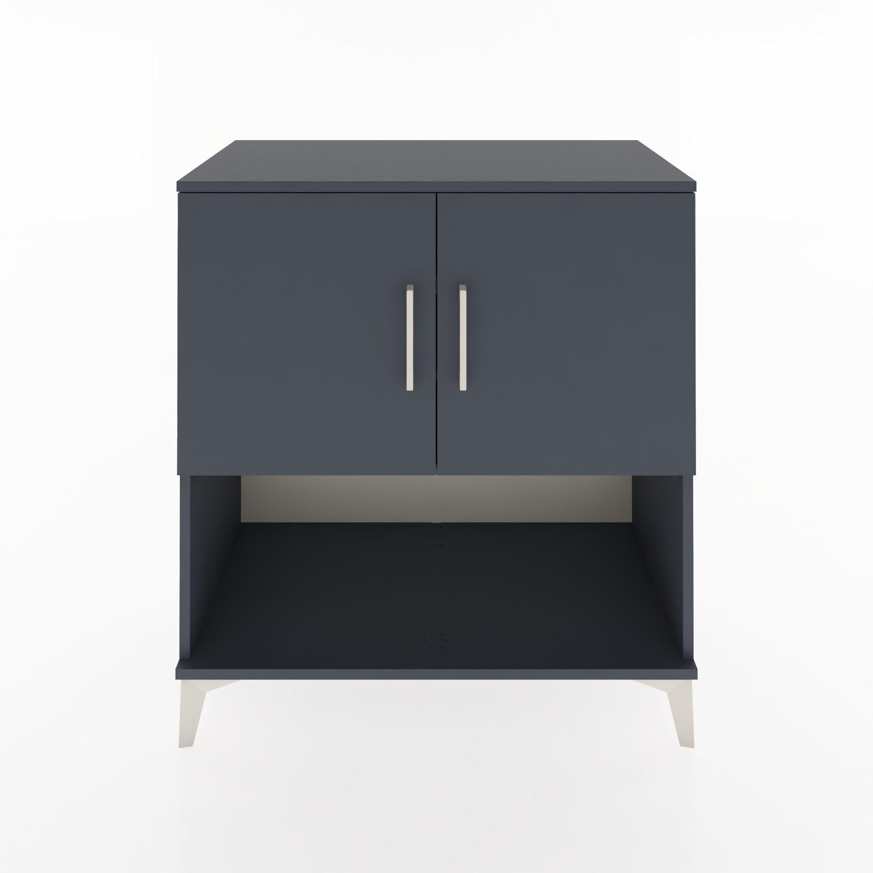 Woodntry Modular Dresser Anthracite 88x44x84 cm with Cover and Shelf KR43-2