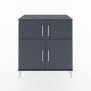 Woodntry Modular Dresser Anthracite 88x44x84 cm Covered K57-2