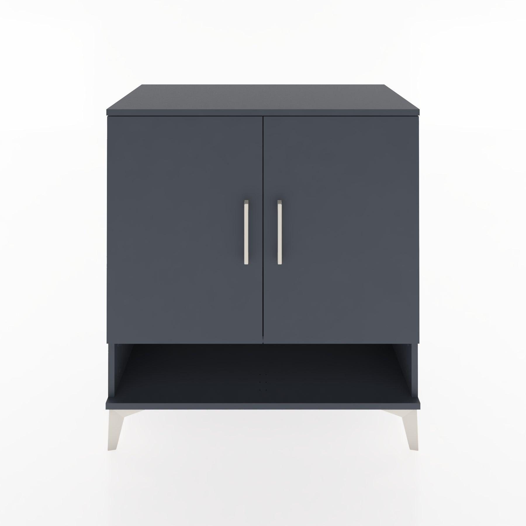 Woodntry Modular Dresser Anthracite 88x44x84 cm with Cover and Shelf KR77-2