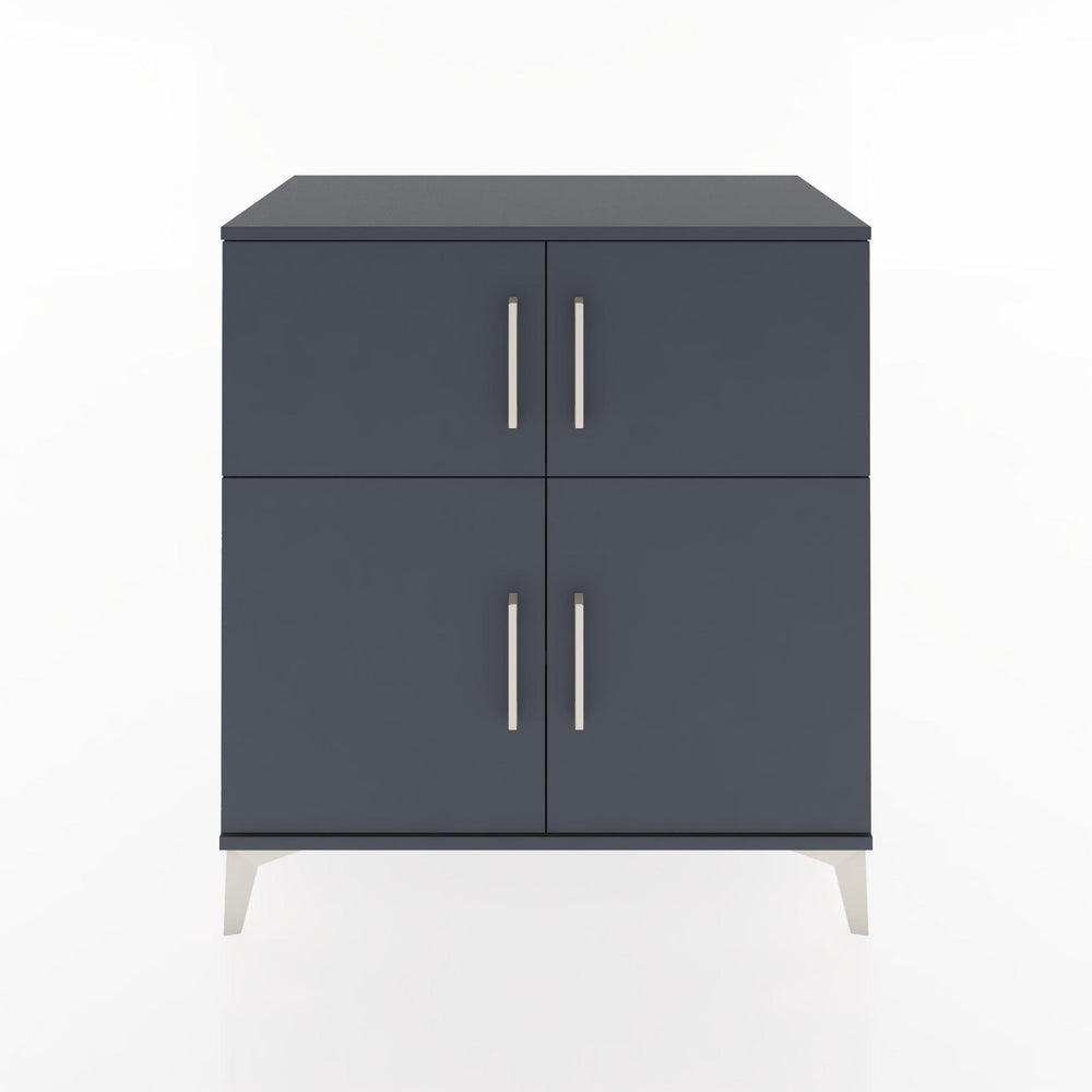 Woodntry Modüler Şifonyer Antrasit 88x44x84 cm Kapaklı K56-2