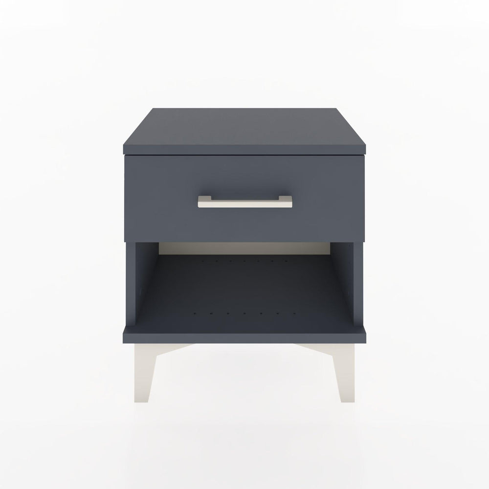 Woodntry Modüler Komodin Çekmece ve Raf 44x30x36 cm Antrasit - Woodntry