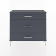 Woodntry Modüler Şifonyer Üç Çekmeceli V5 88x30x68 cm Antrasit - Woodntry