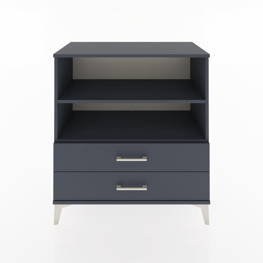 Woodntry Modular Dresser Anthracite 88x44x84 cm with Drawers and Shelves CR16-2