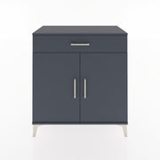 Woodntry Modular Dresser Anthracite 88x44x84 cm with Cover and Drawer KC78-2