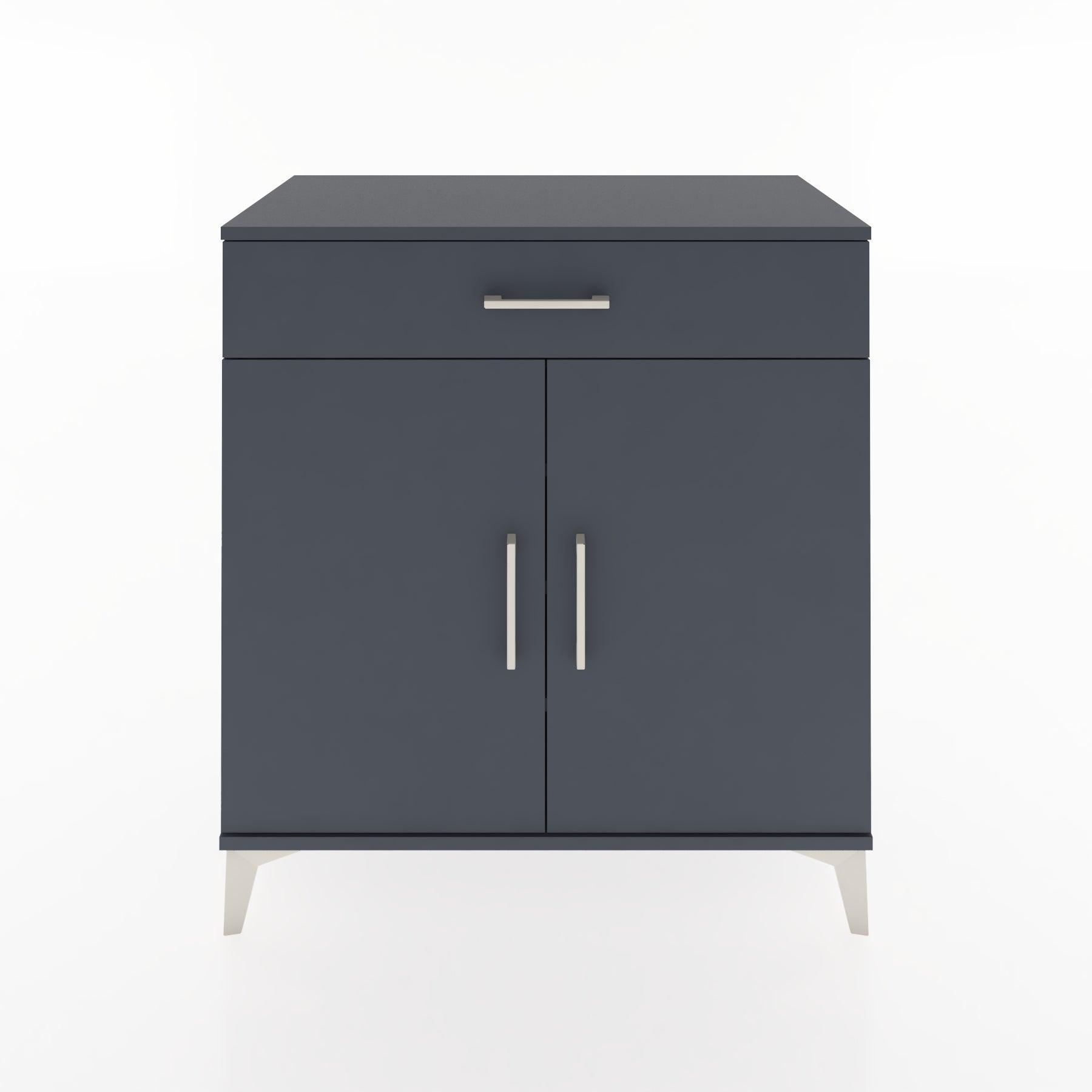 Woodntry Modular Dresser Anthracite 88x44x84 cm with Cover and Drawer KC78-2