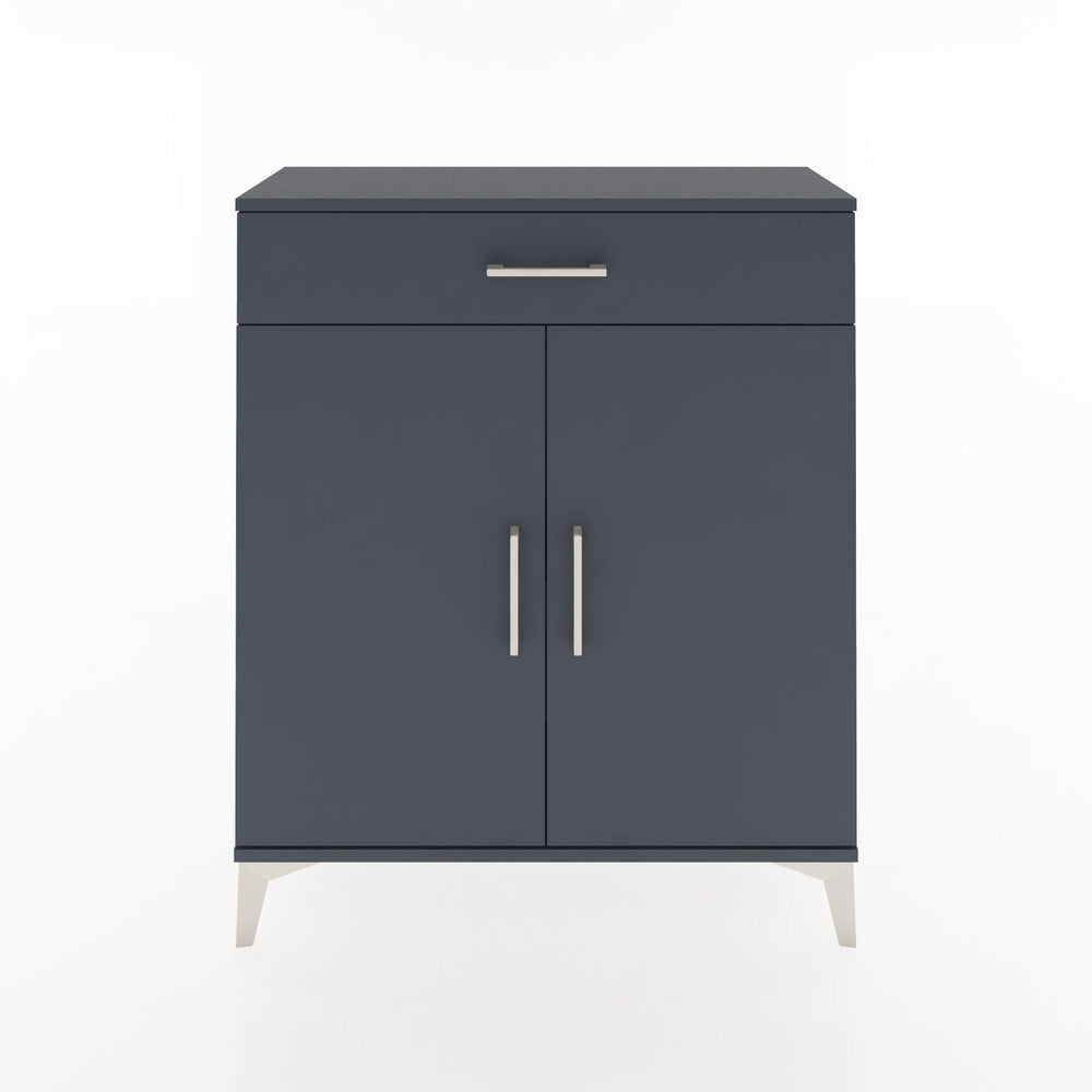 Woodntry Modular Dresser Anthracite 88x30x94 cm with Cover and Drawer KC1-2