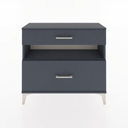 Woodntry Modüler Şifonyer İki Çekmeceli V9 88x30x68 cm Antrasit - Woodntry