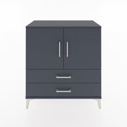 Woodntry Modular Dresser Anthracite 88x44x84 cm with Cover and Drawer KC22-2