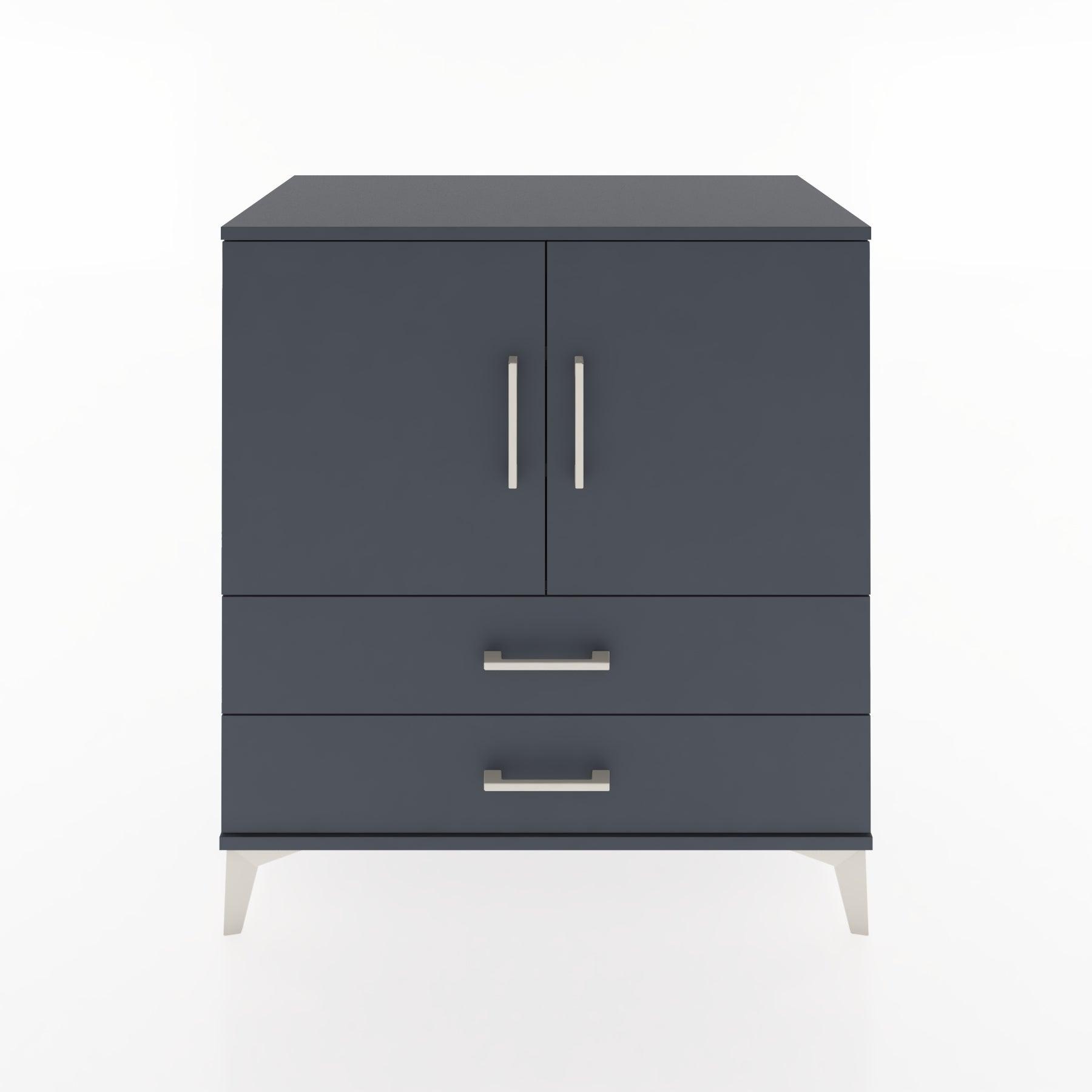 Woodntry Modular Dresser Anthracite 88x44x84 cm with Cover and Drawer KC22-2