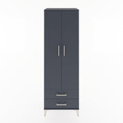Woodntry Modular Cabinet Anthracite 60x44x170 cm with Doors and Drawers KC29-2