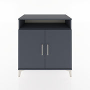 Woodntry Modular Dresser Anthracite 88x44x84 cm with Cover and Shelf KR82-2