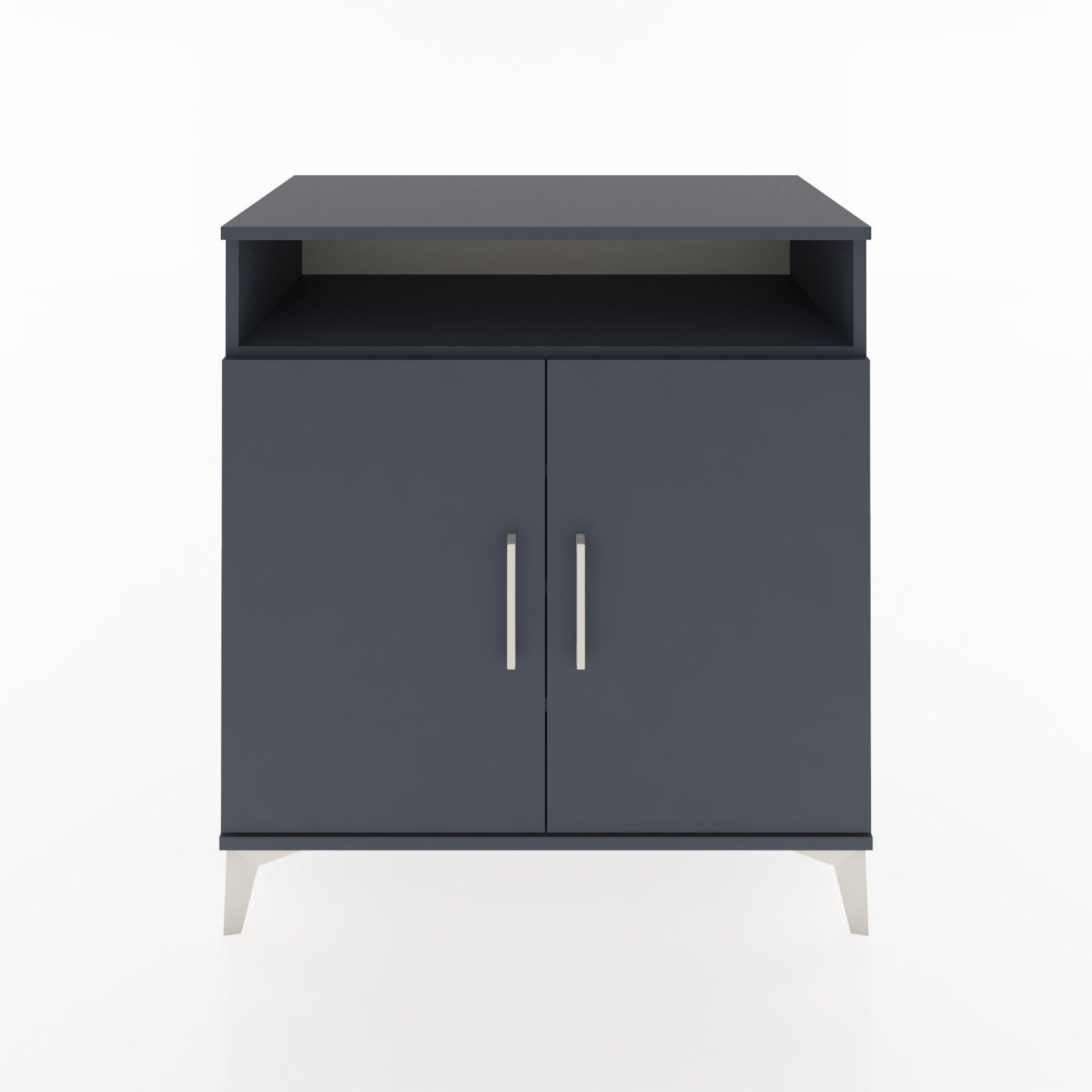 Woodntry Modular Dresser Anthracite 88x44x84 cm with Cover and Shelf KR82-2