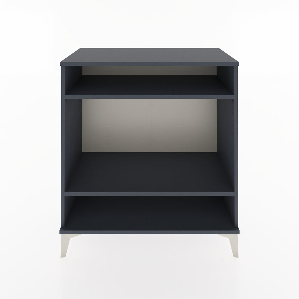 Woodntry Modüler Şifonyer Antrasit 88x44x84 cm Raflı R122-2