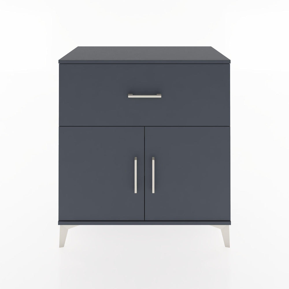Woodntry Modular Dresser Anthracite 88x44x84 cm with Cover and Drawer KC50-2