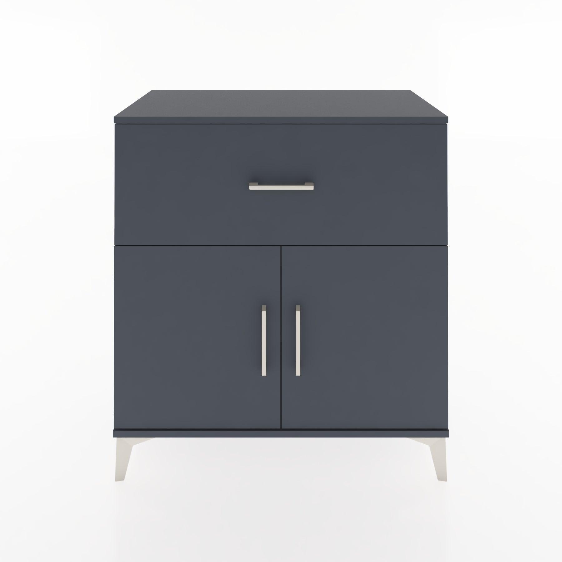 Woodntry Modular Dresser Anthracite 88x44x84 cm with Cover and Drawer KC50-2