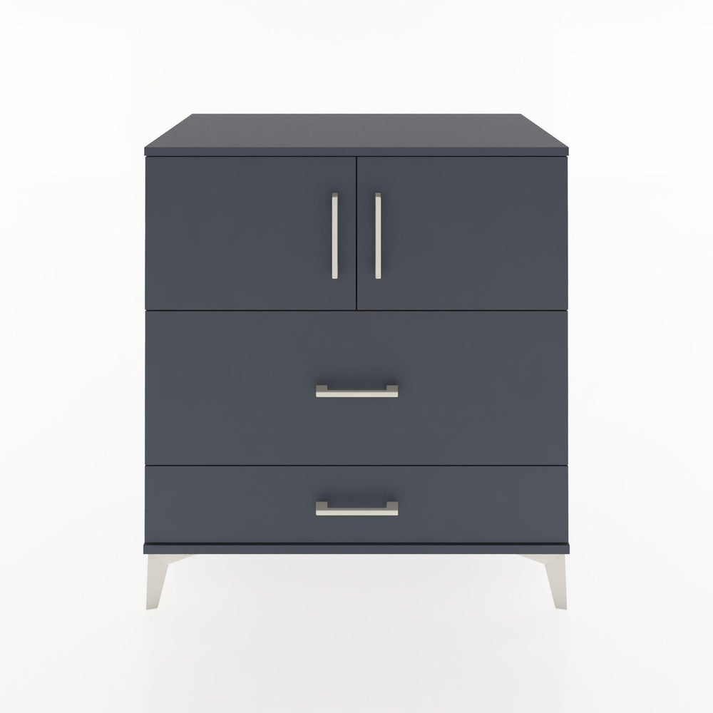 Woodntry Modular Dresser Anthracite 88x44x84 cm with Cover and Drawer KC114-2