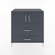 Woodntry Modular Dresser Anthracite 88x44x84 cm with Cover and Drawer KC114-2