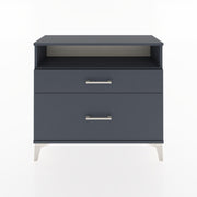 Woodntry Modüler Şifonyer İki Çekmeceli V6 88x30x68 cm Antrasit - Woodntry