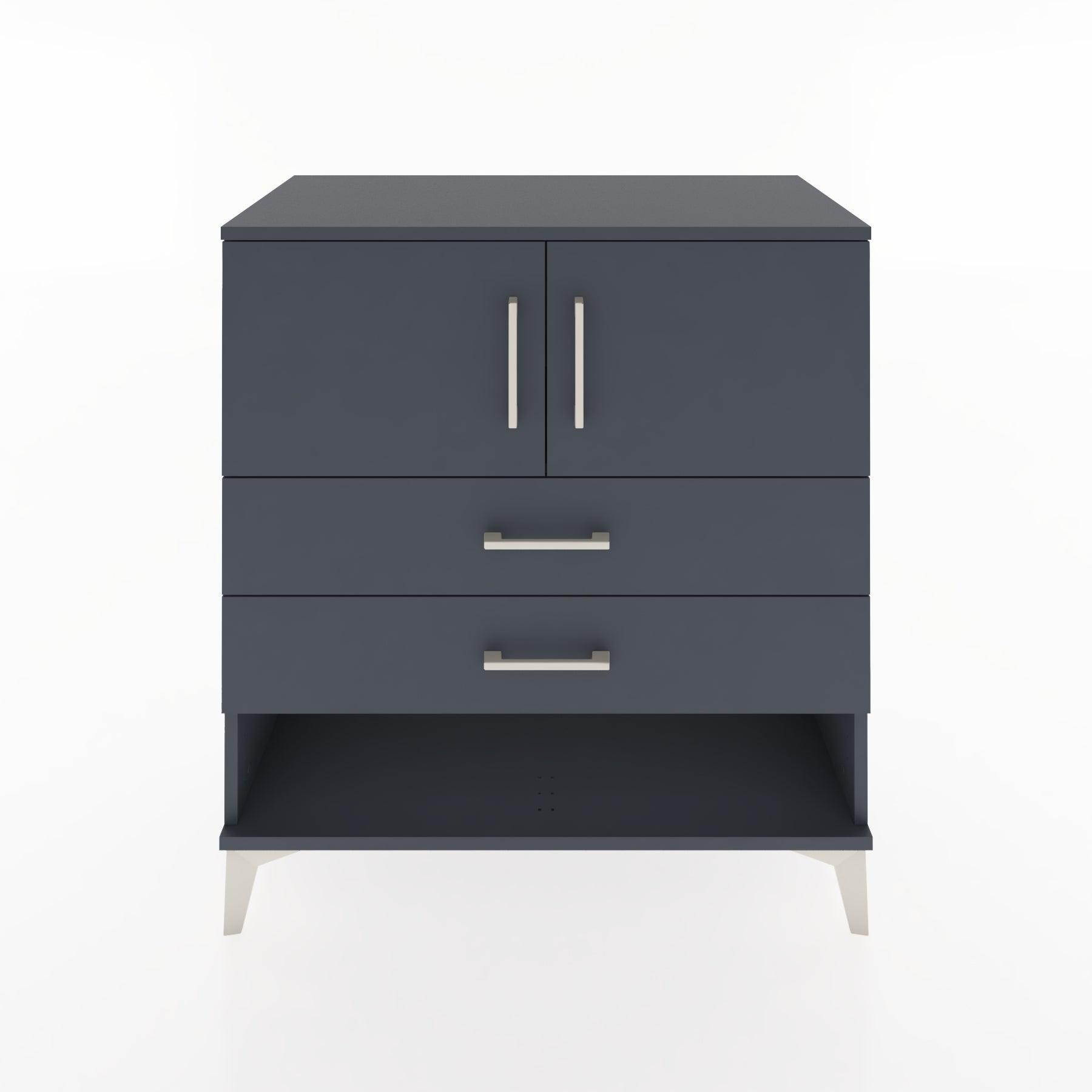 Woodntry Modular Dresser Anthracite 88x44x84 cm Functional F100-2