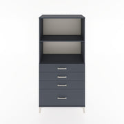 Woodntry Modular Cabinet Anthracite 88x44x170 cm with Drawers and Shelves CR41-2