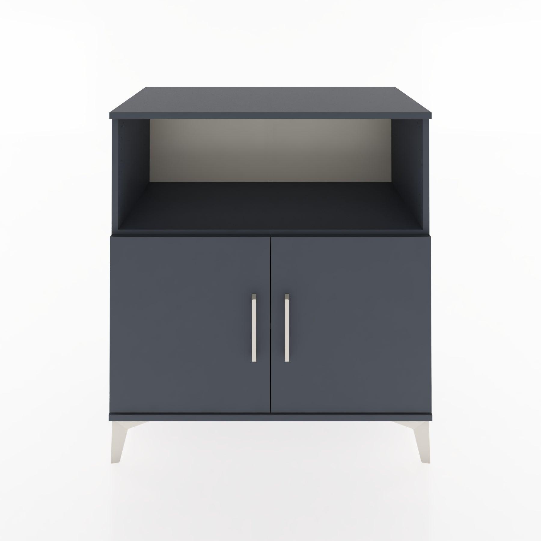 Woodntry Modular Dresser Anthracite 88x44x84 cm with Cover and Shelf KR41-2