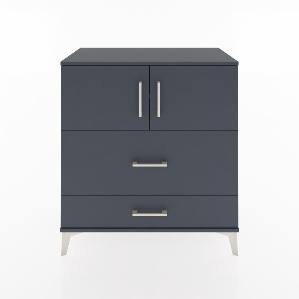 Woodntry Modular Dresser Anthracite 88x44x84 cm with Cover and Drawer KC113-2