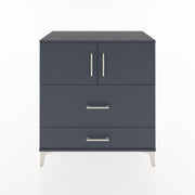 Woodntry Modular Dresser Anthracite 88x44x84 cm with Cover and Drawer KC113-2