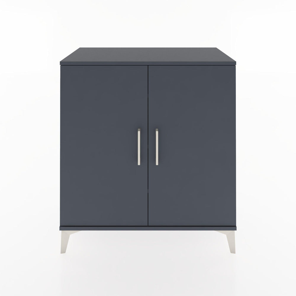 Woodntry Modüler Şifonyer Antrasit 88x44x84 cm Kapaklı K88-2