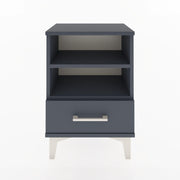 Woodntry Modüler Komodin Çift Raflı 44x30x52 cm Antrasit - Woodntry